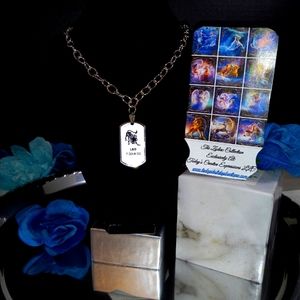 The Leo Zodiac Chain Link Necklace